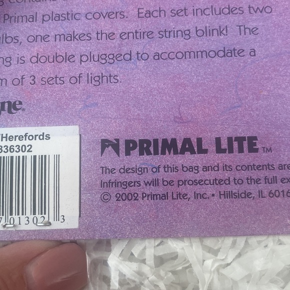 Vintage Herd O’Herefords String Light Set 2 NIB - Picture 7 of 7